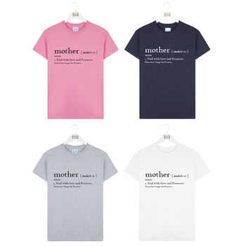 Mother Definition Paid With Love And Prosecco T Shirt, 3 of 7
