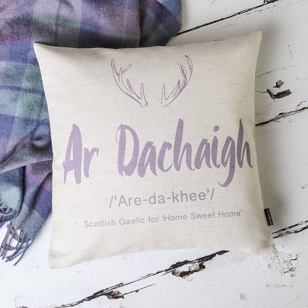 Teaghlach Family Gaelic Pillow Cover