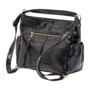 Sale Lennox Midi Black Embossed Leather Handbag, thumbnail 8 of 9