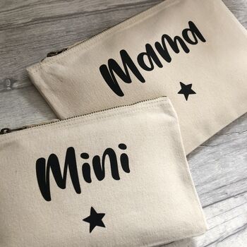 Mama And Mini Matching New Baby Pouch Bags, 3 of 4