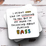 Personalised Mug 'Thinking About Playing Bass', thumbnail 3 of 3