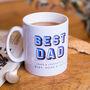 Best Dad Personalised Fathers Day Mug, thumbnail 2 of 4