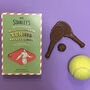 Mr Stanleys Chocolate Tennis Raquets And Ball, thumbnail 4 of 4
