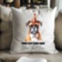 Personalised Boxer Birthday Congratulations Party Cushion, thumbnail 2 of 2