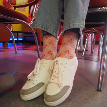 Elizabeth Punch And Elements Pink Women's Socks Bundle, 3 of 5