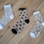 Bride's Personalised Sheer White Socks, thumbnail 3 of 4