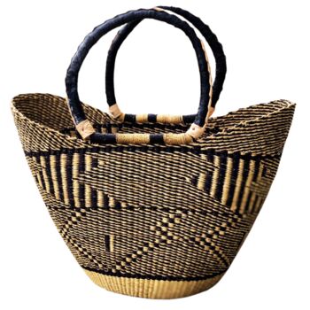 Natural Handwoven Market Basket, 3 of 3