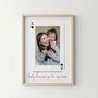 Personalised Playing Card Photo Print For Mum, thumbnail 1 of 9