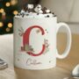 Personalised Christmas Letter Mug, thumbnail 3 of 5