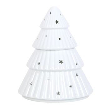 White Christmas Tree Oil Burner, 2 of 4