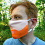 Washable Fabric Face Mask Happy Face, thumbnail 5 of 7