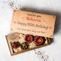 Personalised 100th Birthday Chocolate Flowers Gift Box, thumbnail 1 of 10