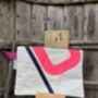 No4 Small Recycled Multifunctional Sailcloth Pouch, thumbnail 5 of 9
