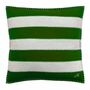 Block Stripe Hand Embroidered Wool Cushion, thumbnail 1 of 2