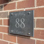 Personalised Slate House Number Sign New Home Gift, thumbnail 2 of 3
