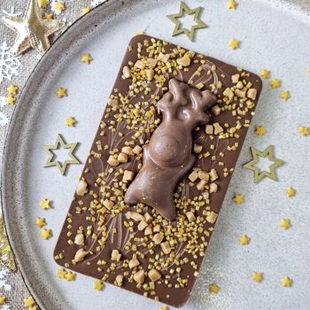 Drunken Reindeer Baileys Milk Chocolate Slabb, 2 of 3