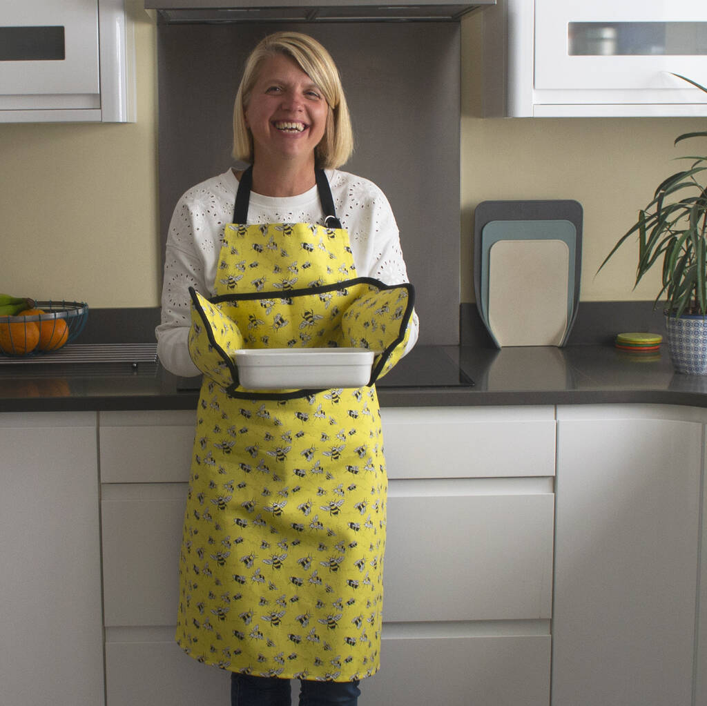 Personalised Buzzy Bee Apron, 1 of 6
