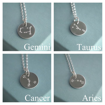 Sterling Silver Personalised Constellation Necklace, 2 of 8