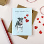 Schnauzer Valentine's Day Card, thumbnail 1 of 2