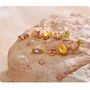 Monaco D’or Gold Eight Crystal Stones Multi Gala Drop Gift Earrings, thumbnail 4 of 4