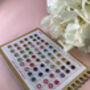 Colourful Stone Border 360 Bindi Booklet, thumbnail 3 of 8