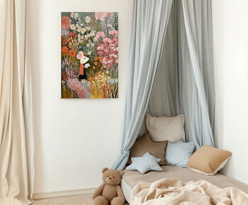 Mouse In The Meadow Book Nursery Art Print, 4 of 4