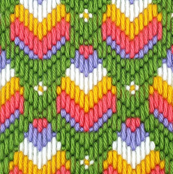 Bargello Tapestry Kit, Easter Eggs, Wall Hanging, 2 of 5