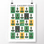 Northampton Saints The Champions 25/26 Poster, thumbnail 2 of 6