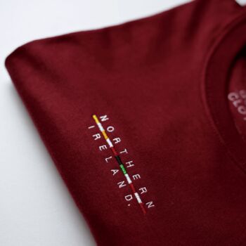 Custom Flag 100% Organic Cotton Unisex T Shirt, 4 of 11
