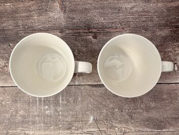 White 'Lord' And 'Lady' Mugs, 5 of 5