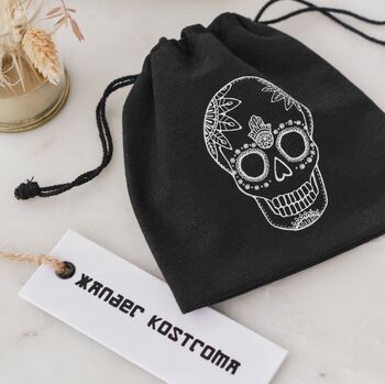 Orange Agate Statement Necklace, 4 of 5