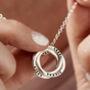 Personalised Russian Ring Necklace, thumbnail 5 of 12