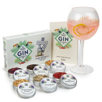 Six Gin Botanicals And Infusions Kit, 6 of 8