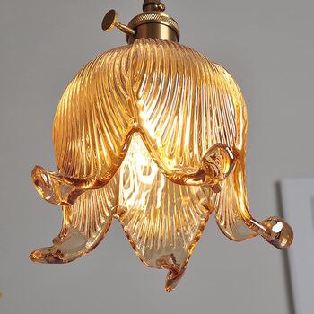 Vintage Square Glass Chandelier, 9 of 10