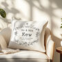 Vintage Style 'Mr And Mrs' Cushion, thumbnail 3 of 7