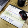 Personalised Web Search Mouse Mat, thumbnail 1 of 3