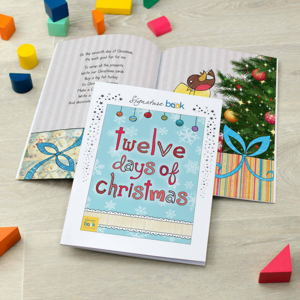 Personalised 12 Days Of Christmas Book, 1 of 6