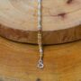 Handmade Beaded Three Color Sterling Silver Bracelet, thumbnail 5 of 5