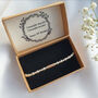 Sterling Silver 925 Milestone 30 40 50 60 70 80 90 Yellow Rose Gold Bead Birthday Bracelet, thumbnail 8 of 9