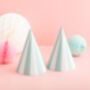 Pastel Striped Party Hats, thumbnail 4 of 5