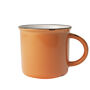 Tinware Mug Orange Set Of Four, thumbnail 2 of 2