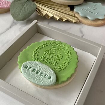 St Patrick's Day Personalised Vanilla Cookies, 3 of 4