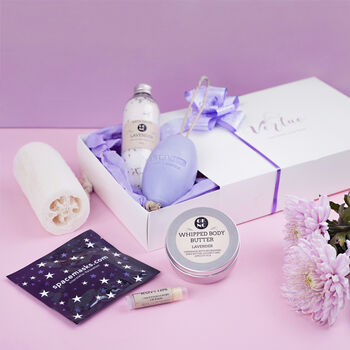 'The Big Lavender Box' Luxury Bath Care Gift Set, 7 of 7
