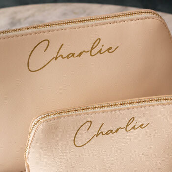 Personalised Script Make Up Bag Gift For Her Friend, 2 of 4