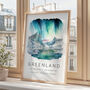 Greenland Northern Lights Art Print, thumbnail 2 of 7