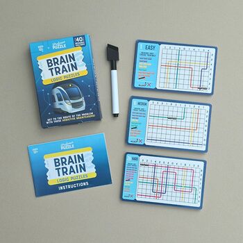 Brain Train 40 Logic Puzzles, 2 of 6