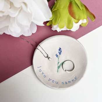 Floral Love You Nanny Ring Dish, 3 of 8