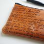 Sonnet 116 Leather Anniversary Pencil Case, thumbnail 2 of 5