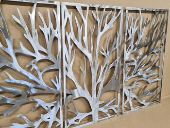 Metal Tree Of Life Wall Art Decor Set New Home Gift, 12 of 12