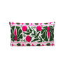 Ivy Leaf Silk Suzani Cushion Double Sided Ikat, thumbnail 2 of 4